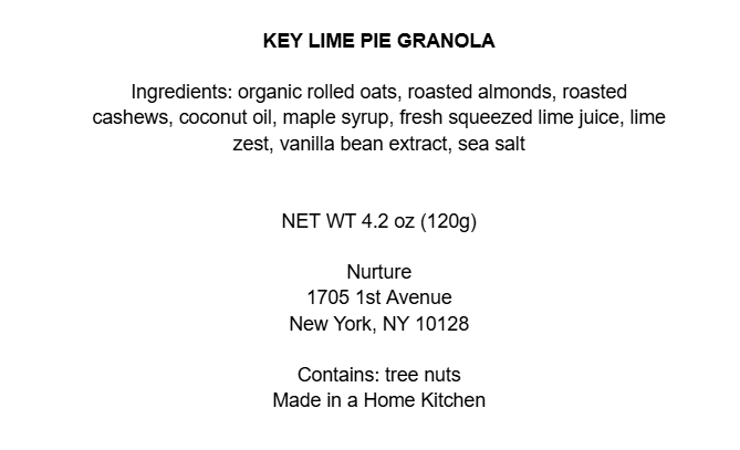 Key Lime Pie Granola [Coming Soon!]